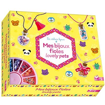 Hachette Mes Bijoux Fioles Lovely Pets - Publicité Hachette Mes Bijoux Fioles Lovely Pets - Publicité
