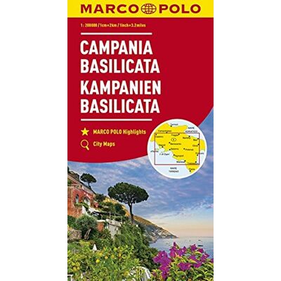 Marco Polo Karten 1:200.000: Marco Polo Karte Italien Blatt 12 Kampanien, Basilicata 1:200 000 - Publicité Marco Polo Karten 1:200.000: Marco Polo Karte Italien Blatt 12 Kampanien, Basilicata 1:200 000 - Publicité