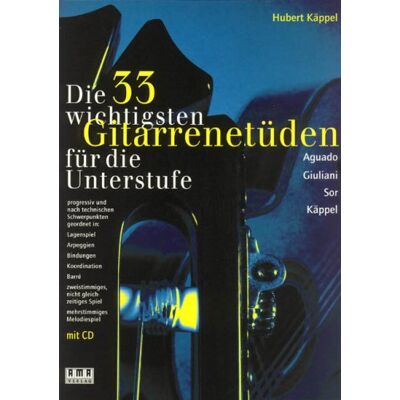 Die 33 Wichtigsten Gitarrenetueden. Gitarre - Publicité Die 33 Wichtigsten Gitarrenetueden. Gitarre - Publicité