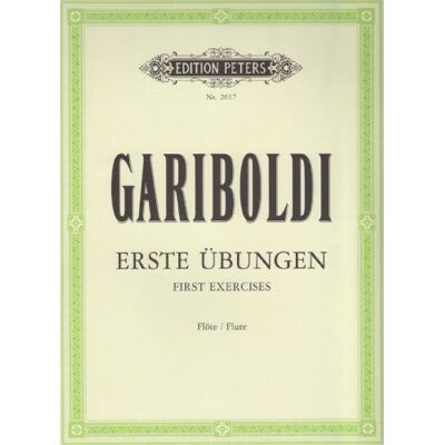 Giuseppe Gariboldi Die Ersten Übungen: Für Flöte - Publicité Giuseppe Gariboldi Die Ersten Übungen: Für Flöte - Publicité