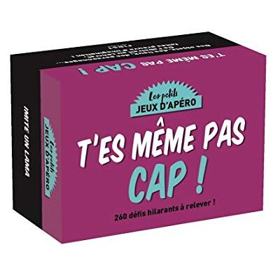 Collectif T'Es Même Pas Cap ! : 260 Défis Hilarants À Relever ! - Publicité Collectif T'Es Même Pas Cap ! : 260 Défis Hilarants À Relever ! - Publicité