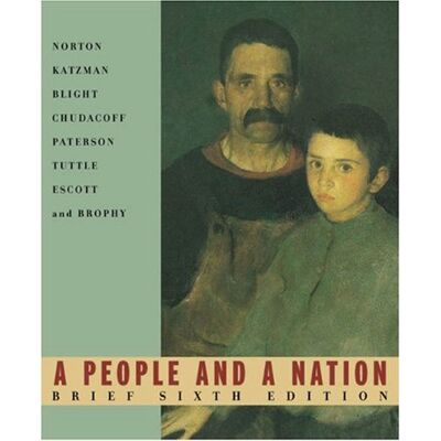 Norton, Mary Beth A People And A Nation. Complete Student Text: Complete Student Text V.A & B - Publicité Norton, Mary Beth A People And A Nation. Complete Student Text: Complete Student Text V.A & B - Publicité