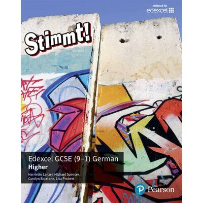 Carolyn Batstone Stimmt! Edexcel Gcse German Higher Student Book - Publicité Carolyn Batstone Stimmt! Edexcel Gcse German Higher Student Book - Publicité