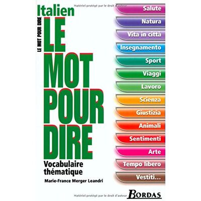 Collectif Italien : Vocabulaire Thématique - Publicité Collectif Italien : Vocabulaire Thématique - Publicité