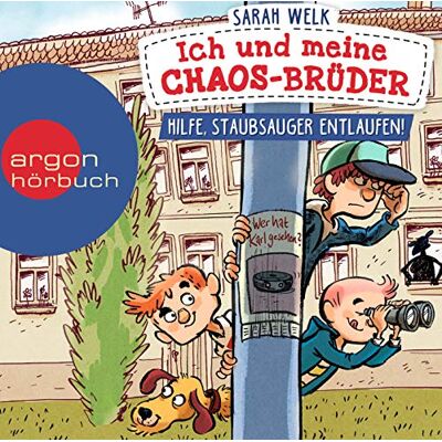 Sarah Welk Ich Und Meine Chaos-Brüder - Hilfe, Staubsauger Entlaufen! - Publicité Sarah Welk Ich Und Meine Chaos-Brüder - Hilfe, Staubsauger Entlaufen! - Publicité