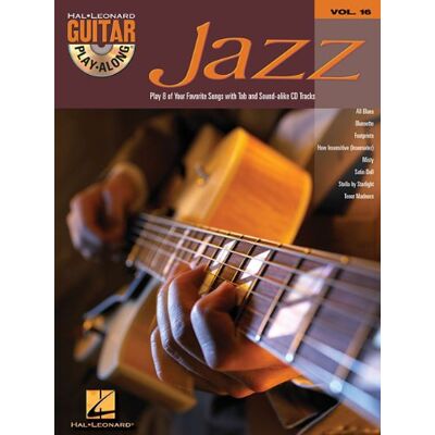 Various Guitar Play-Along Volume 16 Jazz Guitar Gtr Book/cd (Hal Leonard Guitar Play-Along) - Publicité Various Guitar Play-Along Volume 16 Jazz Guitar Gtr Book/cd (Hal Leonard Guitar Play-Along) - Publicité