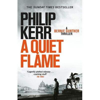 Philip Kerr A Quiet Flame - Publicité Philip Kerr A Quiet Flame - Publicité