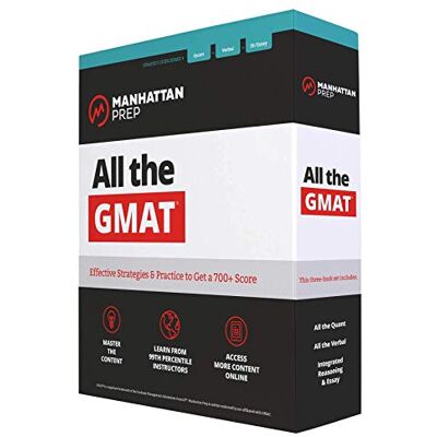 All The Gmat: Content Review + 6 Online Practice Tests + Effective Strategies To Get A 700+ Score (Manhattan Prep Gmat Strategy Guides) - Publicité All The Gmat: Content Review + 6 Online Practice Tests + Effective Strategies To Get A 700+ Score (Manhattan Prep Gmat Strategy Guides) - Publicité