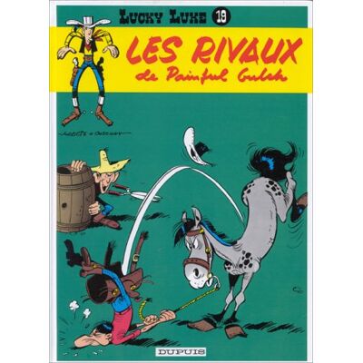 Morris Lucky Luke. Vol. 19. Les Rivaux De Painful Gulch - Publicité Morris Lucky Luke. Vol. 19. Les Rivaux De Painful Gulch - Publicité