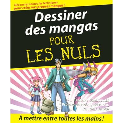 Kensuke Okabayashi Dessiner Les Mangas Pour Les Nuls - Publicité Kensuke Okabayashi Dessiner Les Mangas Pour Les Nuls - Publicité