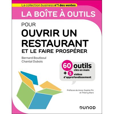 Bernard Boutboul La Boîte À Outils Pour Ouvrir Un Restaurant Et Le Faire Prospérer : 60 Outils Clés En Main + 5 Vidéos D'Approfondissement - Publicité Bernard Boutboul La Boîte À Outils Pour Ouvrir Un Restaurant Et Le Faire Prospérer : 60 Outils Clés En Main + 5 Vidéos D'Approfondissement - Publicité