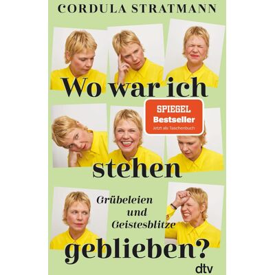 Cordula Stratmann Wo War Ich Stehen Geblieben? - Publicité Cordula Stratmann Wo War Ich Stehen Geblieben? - Publicité