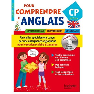 Le, May joanna Pour Comprendre L'Anglais, Cp, 6-7 Ans : Expression Orale, Compréhension, Vocabulaire - Publicité Le, May joanna Pour Comprendre L'Anglais, Cp, 6-7 Ans : Expression Orale, Compréhension, Vocabulaire - Publicité