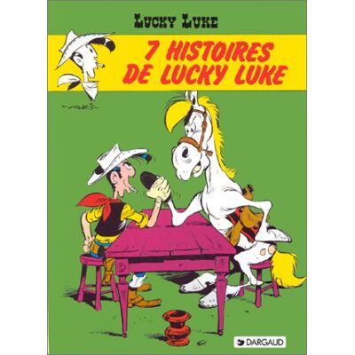 Morris Lucky Luke. Vol. 15. 7 Histoires De Lucky Luke - Publicité Morris Lucky Luke. Vol. 15. 7 Histoires De Lucky Luke - Publicité