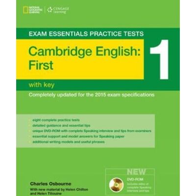 Charles Osbourne Exam Essentials: Cambridge First Practice Tests 1 W/o Key + Dvd-Rom - Publicité Charles Osbourne Exam Essentials: Cambridge First Practice Tests 1 W/o Key + Dvd-Rom - Publicité