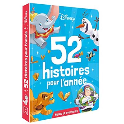 Disney Héros Et Aventures : 52 Histoires Pour L'Année - Publicité Disney Héros Et Aventures : 52 Histoires Pour L'Année - Publicité
