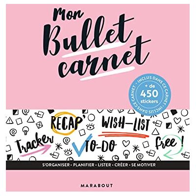 Marabout Mon Bullet Carnet - Publicité Marabout Mon Bullet Carnet - Publicité