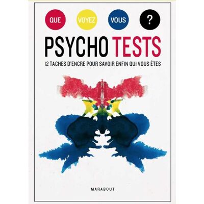 Marabout Que Voyez-Vous ? : Psycho Tests : 12 Taches D'Encre Pour Savoir Enfin Qui Vous Êtes - Publicité Marabout Que Voyez-Vous ? : Psycho Tests : 12 Taches D'Encre Pour Savoir Enfin Qui Vous Êtes - Publicité