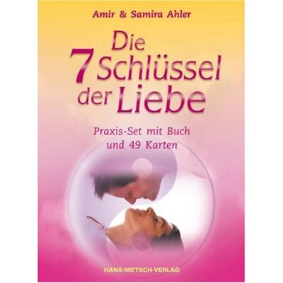 Amir Ahler Die 7 Schlüssel Der Liebe: Praxis-Set Mit Buch Und 49 Karten - Publicité Amir Ahler Die 7 Schlüssel Der Liebe: Praxis-Set Mit Buch Und 49 Karten - Publicité