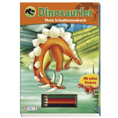 Various Dinosaurier - Mein Schablonenbuch - Publicité Various Dinosaurier - Mein Schablonenbuch - Publicité