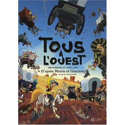 Morris Tous À L'Ouest : Une Aventure De Lucky Luke - Publicité Morris Tous À L'Ouest : Une Aventure De Lucky Luke - Publicité