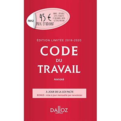 Code Du Travail Annoté - Publicité Code Du Travail Annoté - Publicité