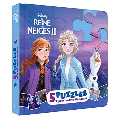 La Reine Des Neiges Ii : 5 Puzzles Pour Raconter L'Histoire - Publicité La Reine Des Neiges Ii : 5 Puzzles Pour Raconter L'Histoire - Publicité