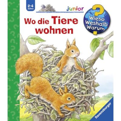 Anne Möller Wieso? Weshalb? Warum? - Junior 46: Wo Die Tiere Wohnen - Publicité Anne Möller Wieso? Weshalb? Warum? - Junior 46: Wo Die Tiere Wohnen - Publicité