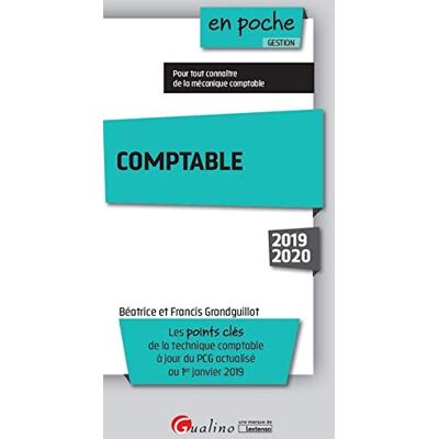 Comptable : Les Points Clés De La Technique Comptable À Jour Du Pcg Actualisé Au 1er Janvier 2019 : 2019-2020 - Publicité Comptable : Les Points Clés De La Technique Comptable À Jour Du Pcg Actualisé Au 1er Janvier 2019 : 2019-2020 - Publicité