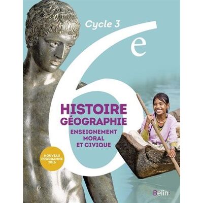 Eric Chaudron Histoire Géographie, Enseignement Moral Et Civique 6e, Cycle 3 : Nouveau Programme 2016 - Publicité Eric Chaudron Histoire Géographie, Enseignement Moral Et Civique 6e, Cycle 3 : Nouveau Programme 2016 - Publicité