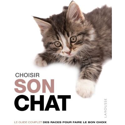 Larousse Choisir Son Chat : Le Guide Complet Des Races Pour Faire Le Bon Choix - Publicité Larousse Choisir Son Chat : Le Guide Complet Des Races Pour Faire Le Bon Choix - Publicité