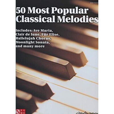 Various 50 Most Popular Classical Melodies For Easy Piano Book - Publicité Various 50 Most Popular Classical Melodies For Easy Piano Book - Publicité