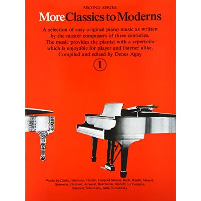 Various More Classics To Moderns Book 1 Pf - Publicité Various More Classics To Moderns Book 1 Pf - Publicité