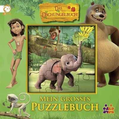Various Dschungelbuch. Mein Großes Puzzlebuch - Publicité Various Dschungelbuch. Mein Großes Puzzlebuch - Publicité