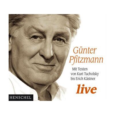 Günter Pfitzmann Live Cd . Mit Texten Von Kurt Tucholsky Bis Erich Kästner - Publicité Günter Pfitzmann Live Cd . Mit Texten Von Kurt Tucholsky Bis Erich Kästner - Publicité