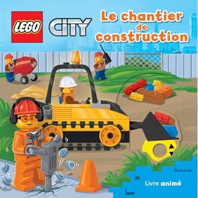 Lego City. Le Chantier De Construction : Livre Animé - Publicité Lego City. Le Chantier De Construction : Livre Animé - Publicité