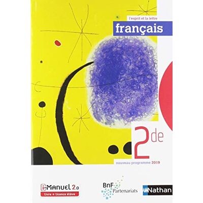 Collectif Français 2de : Nouveau Programme 2019 : Livre + Licence Élève - Publicité Collectif Français 2de : Nouveau Programme 2019 : Livre + Licence Élève - Publicité