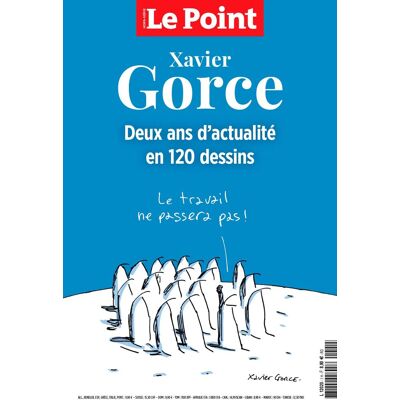 XXX Le Point Dessins De Presse Hs N°1 : Xavier Gorce - Déc 2023 - Publicité XXX Le Point Dessins De Presse Hs N°1 : Xavier Gorce - Déc 2023 - Publicité