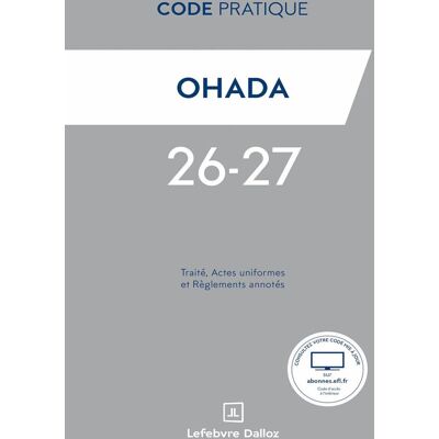 Kodo, Mahutodji Jimmy Vital Ohada : Traité, Actes Uniformes Et Règlements Annotés : 2026-2027 - Publicité Kodo, Mahutodji Jimmy Vital Ohada : Traité, Actes Uniformes Et Règlements Annotés : 2026-2027 - Publicité
