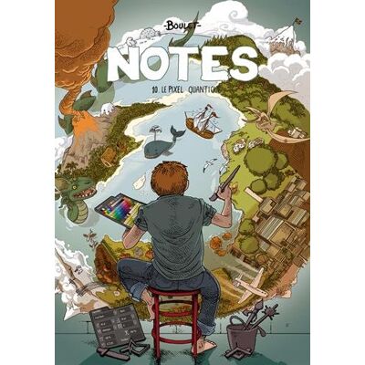 Boulet Notes : Juillet 2013-Août 2015. Vol. 10. Le Pixel Quantique - Publicité Boulet Notes : Juillet 2013-Août 2015. Vol. 10. Le Pixel Quantique - Publicité