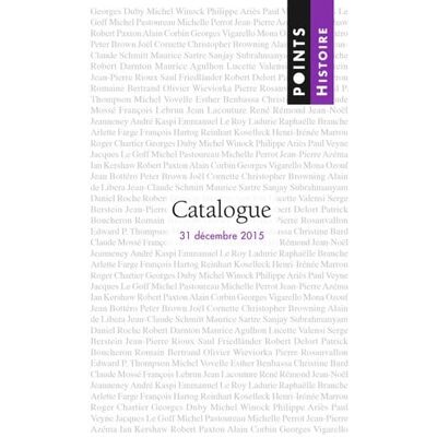 XXX Catalogue Points Histoire 2015 - Publicité XXX Catalogue Points Histoire 2015 - Publicité