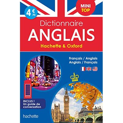 Dictionnaire Mini Top Hachette & Oxford : Français-Anglais, Anglais-Français - Publicité Dictionnaire Mini Top Hachette & Oxford : Français-Anglais, Anglais-Français - Publicité