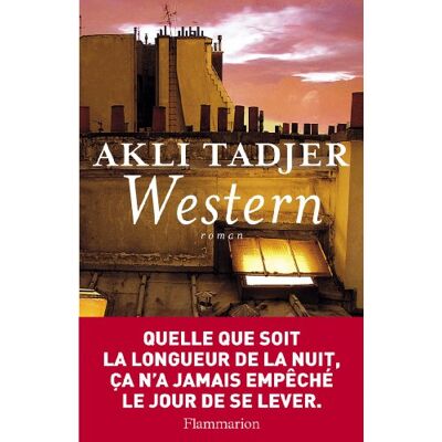 Akli Tadjer Western - Publicité Akli Tadjer Western - Publicité