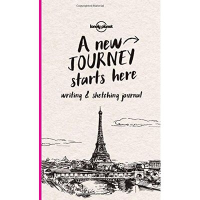 Lonely Planet A New Journey Starts Here Writing & Sketching Journal -Anglais - Publicité Lonely Planet A New Journey Starts Here Writing & Sketching Journal -Anglais - Publicité