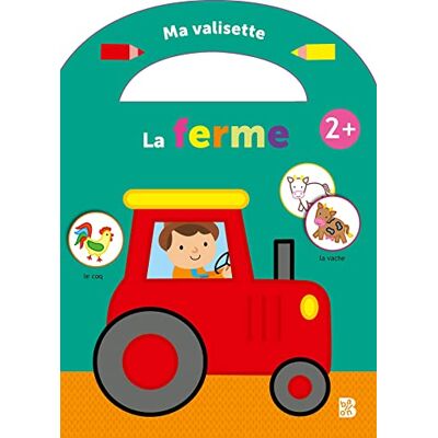 Ballon La Ferme : Je Colle Et Je Colorie : 2 + - Publicité Ballon La Ferme : Je Colle Et Je Colorie : 2 + - Publicité