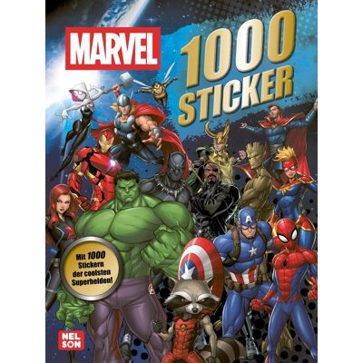Marvel: 1000 Sticker - Publicité Marvel: 1000 Sticker - Publicité