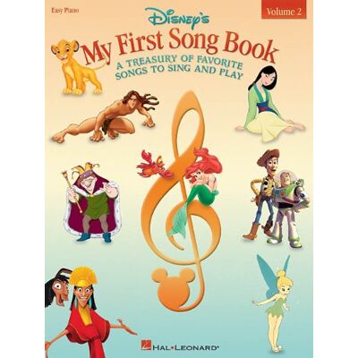 Various Disney'S My First Songbook, Volume 2 (Easy Piano): Songbook Für Klavier: For Easy Piano - Publicité Various Disney'S My First Songbook, Volume 2 (Easy Piano): Songbook Für Klavier: For Easy Piano - Publicité