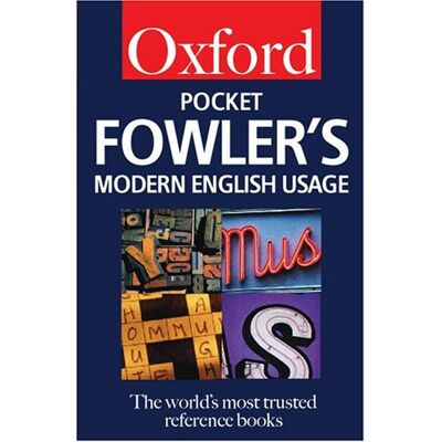 Robert Allen Pocket Fowler'S Modern English Usage (Oxford Paperback Reference) - Publicité Robert Allen Pocket Fowler'S Modern English Usage (Oxford Paperback Reference) - Publicité