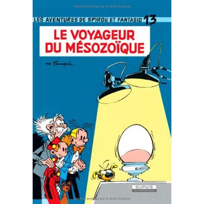 André Franquin Spirou Et Fantasio. Vol. 13. Le Voyageur Du Mésozoïque - Publicité André Franquin Spirou Et Fantasio. Vol. 13. Le Voyageur Du Mésozoïque - Publicité