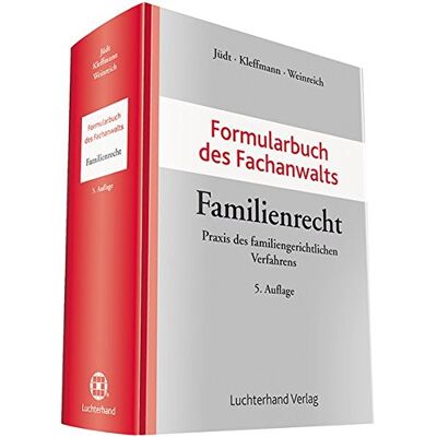 Eberhardt Jüdt Formularbuch Des Fachanwalts Familienrecht - Publicité Eberhardt Jüdt Formularbuch Des Fachanwalts Familienrecht - Publicité